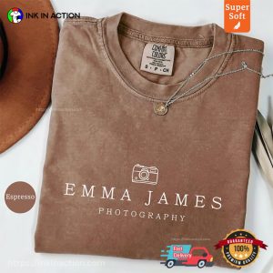 Custom Unique Photography Gifts Comfort Colors Shirt