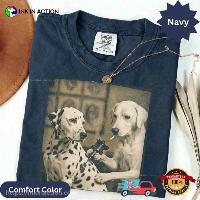 Dalmatian Dog Tattoo Artist Funny Dog Meme Comfort Colors Shirt Dalmatian Dog Tattoo Artist Funny Dog Meme Comfort Colors Shirt
