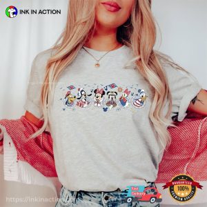 Disney Cruise Mickey and Friends Ocean Trip Comfort Colors Shirt 3 InkInAction.com