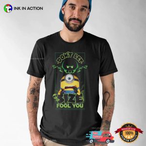 Don't Let My Size Fool You Humor Minions And Monsters Shirt 2 InkInAction.com