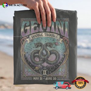 Doule Trouble Gemini Zodiac Gifts Comfort Colors Shirt Doule Trouble Gemini Zodiac Gifts Comfort Colors Shirt