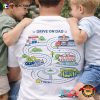 Drive On Dad, City Road Map Son Gift Shirt