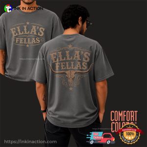 Ella’s Fellas, Ellas Fellas Club Western Wild Comfort Colors Shirt