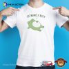Extremely Busy Funny Sleeping Frog Meme Shirt
