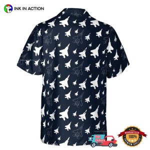 F 15 Fighter Jet Military Aircraft Hawaiian Shirt 2 InkInAction.com