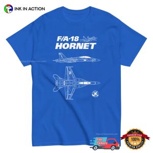 FA-18 Hornet Military Aviation T-shirt