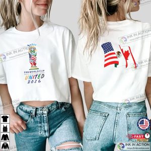FIFA World Cup United 2026 Flags Logo 2-sided Shirt