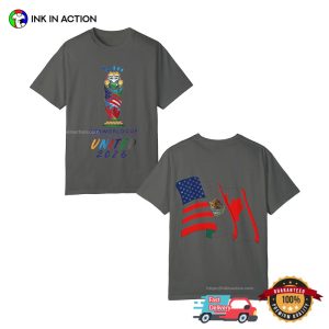 FIFA World Cup United 2026 Flags Logo 2-sided Shirt