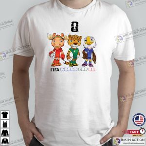 FIFA World Cup 2026 Nation Spirit Mascots Shirt