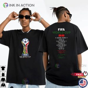 FIFA World Cup 2026 Schedules Game Day 2-sided Shirt