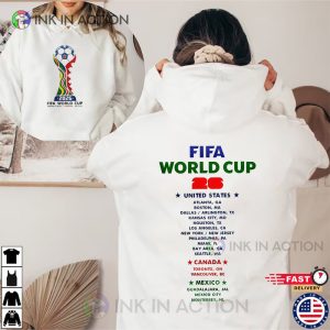 FIFA World Cup 2026 Schedules Game Day 2-sided Shirt