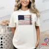Fishing Rod America Flag Outdoor Activity Comfort Colors Shirt