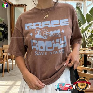 Grace Rocky Save Stars Retro Project Hail Mary Book Comfort Colors Shirt 3 InkInAction.com