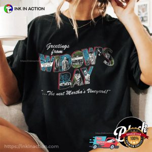 Greetings From Widow's Bay Comedy horror Comfort Colors Shirt 2 InkInAction.com