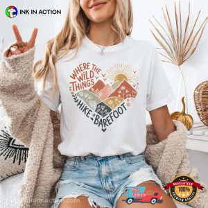 Hike Barefoot Mountain Adventure Comfort Colors Shirt 3 InkInAction.com