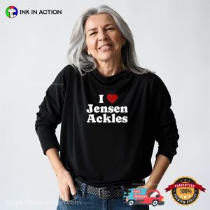 I Love Jensen Ackles Basic Fan Shirt