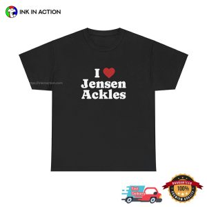 I Love Jensen Ackles Basic Fan Shirt 3 InkInAction.com