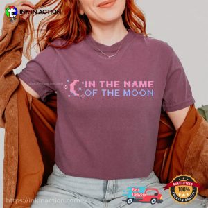 In The Name Of The Moon Magical Girl Anime Comfort Colors Shirt