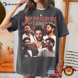 Jensen Ackles Beard Graphic Comfort Colors Shirt 2 InkInAction.com