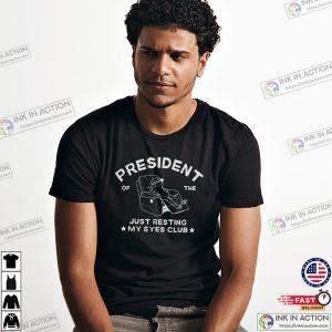 Just Resting My Eyes Club, Lazy Frog Meme Shirt