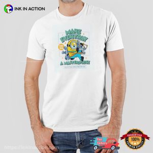 Make Everyday A Masterpiece Adorable Minions And Monsters Tee