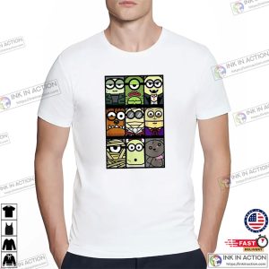 Monsters Minions Squad Cartoon Graphic Shirt