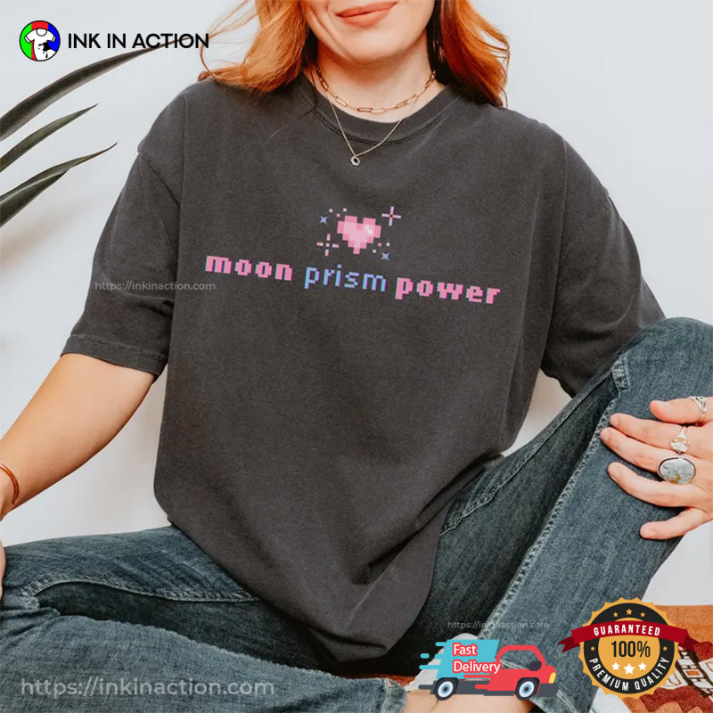 Moon Prism Power Cute Sailor Moon Anime Comfort Colors Shirt Moon Prism Power Cute Sailor Moon Anime Comfort Colors Shirt