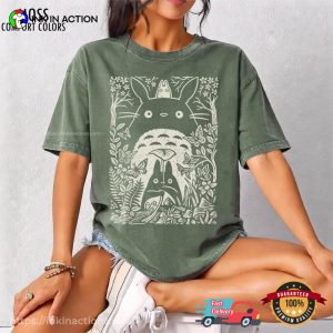 My Neighbor Totoro Ghibli Anime Gifts Comfort Colors Shirt