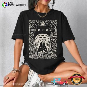 My Neighbor Totoro Ghibli Anime Gifts Comfort Colors Shirt 2 InkInAction.com