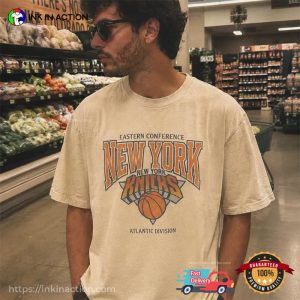 New York Knicks Basketball Atlantic Division Comfort Colors Shirt