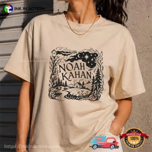 Noah Kahan The Divide Tour 26 Fan Comfort Colors Shirt 3 InkInAction.com
