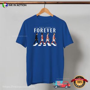 North London Forever Abbey Road arsenal football shirt 2 InkInAction.com
