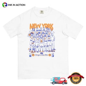 Orange & Blue Skies New York Knicks Championships​ 2026 Comfort Colors Shirt