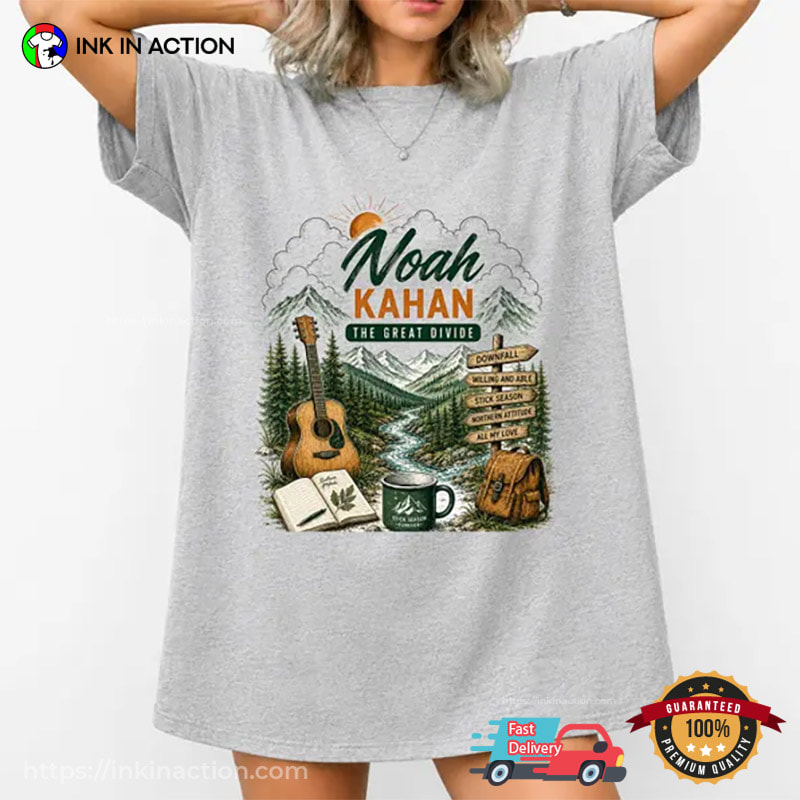 Outdoor Nature Noah Kahan The Great Divide Comfort Colors Shirt Outdoor Nature Noah Kahan The Great Divide Comfort Colors Shirt