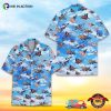 Patriotic War Planes USA Aircraft Hawaiian Shirt