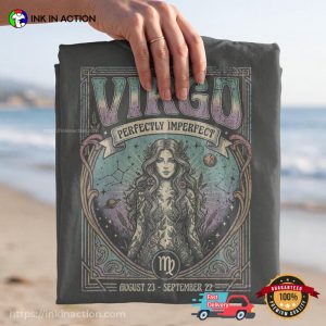 Perfectly Imperfect Virgo Zodiac Gifts Comfort Colors Shirt