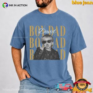 Personalized Best Dad Gifts With Kids Photo Comfort Colors Shirt 2 InkInAction.com
