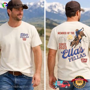Personalized Year Ella’s Fellas Club Member Graphic Comfort Colors Shirt