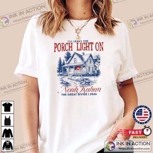 Porch Light On Noah Kahan The Great Divide Tour 2026 Comfort Colors Shirt Porch Light On Noah Kahan The Great Divide Tour 2026 Comfort Colors Shirt