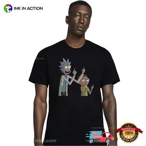 RICK AND MORTY Fuck You Funny Cartoon Shirt