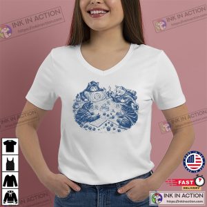 RPG Dragons And Dungeons Cats Nerd Shirt