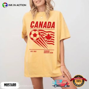 Retro Canada Soccer Club FIFA World Cup 26 Comfort Colors Shirt
