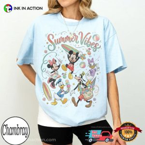 Retro Disney Summer Vibes Comfort Colors Shirt