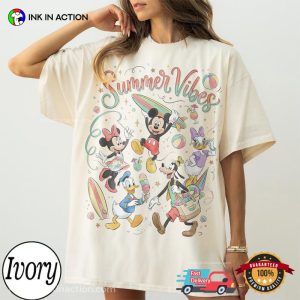 Retro Disney Summer Vibes Cofmort Colors Shirt 2 InkInAction.com