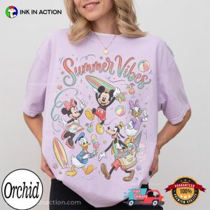 Retro Disney Summer Vibes Comfort Colors Shirt