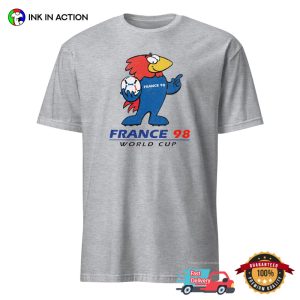 Retro France 98 Soccer FIFA World Cup Shirt