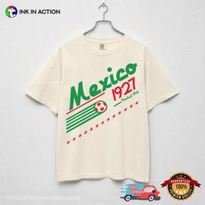 Retro Mexico Football Club FIFA World Cup 26 Comfort Colors Shirt