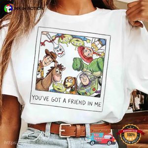 Retro Pixar Toy Story You’ve Got A Friend in Me Comfort Colors Shirt