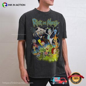 Rick And Morty Vintage Style Comfort Colors Shirt