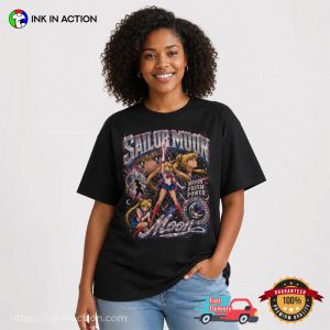 Sailor Moon Retro Anime 90s Style Shirt 2 InkInAction.com